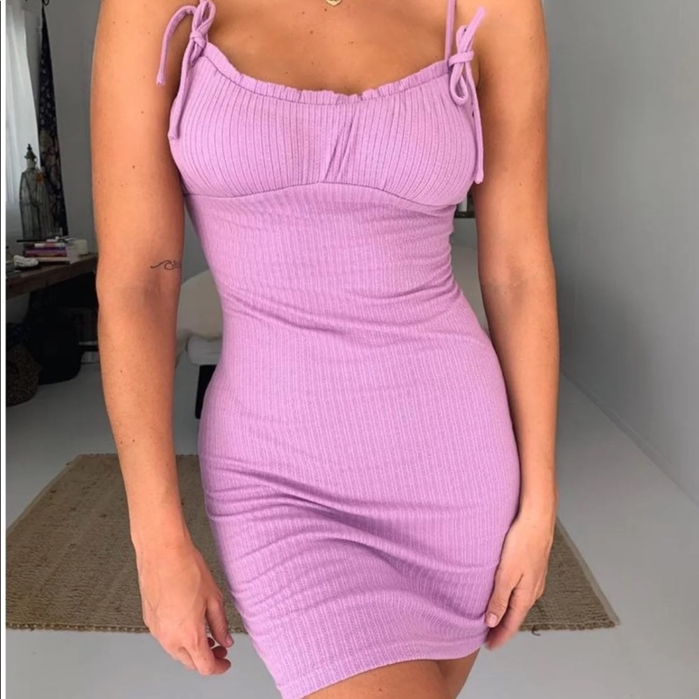 Tigermist lilac dress